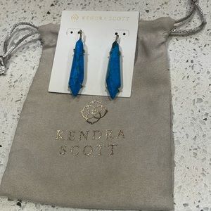 Aqua Kendra Scott Earrings